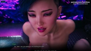 City of Broken Dreamers | Hot romantic sex with a sexy asian girlfriend teen with a big ass and horny for some cum mouth | My sexiest gameplay moments | Part #8