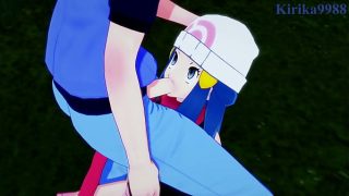 Dawn (Hikari) and Gloria (Yuuri) intense sex. – Pokémon Hentai