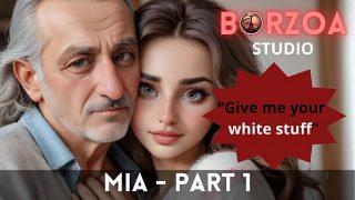 Mia – 1 – Horny old Grandpappa domesticated virgin teen young Turkish Girl