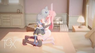 Anime Gaming Zero Two Sex In Futanari Hentai Yuri Lesbian Darling