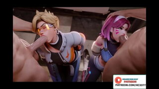 OVERWATCH DVA HARD FUCK HENTAI ANIMATED