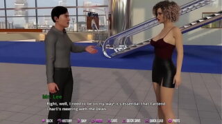 College Kings 2 #01 – Ape Route – Getting Off The Plane With Busty Red Head With Glasses