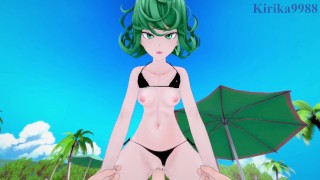 Tatsumaki and I have intense sex on the beach. – One-Punch Man Hentai